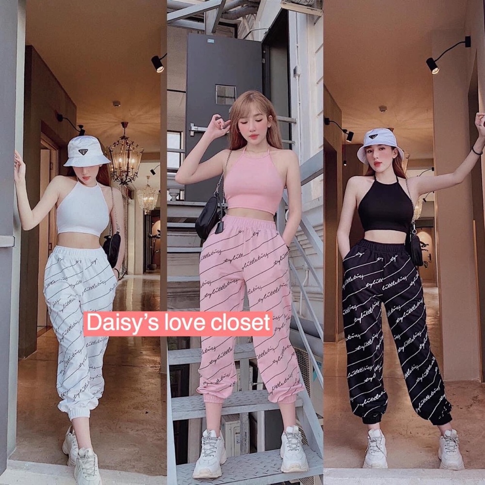 Set 2 pieces, sport pant with backless shirt